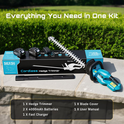 SEESII paquete con baterías, cargador y manual, listo para usar