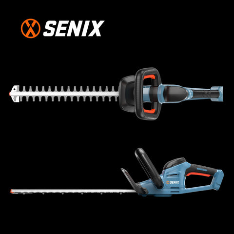 SENIX corte de follaje mostrando separación uniforme sin atascarse