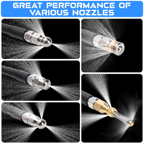 SEPLY adaptadores M22 a 1/4" NPT y conector rápido para conexión segura
