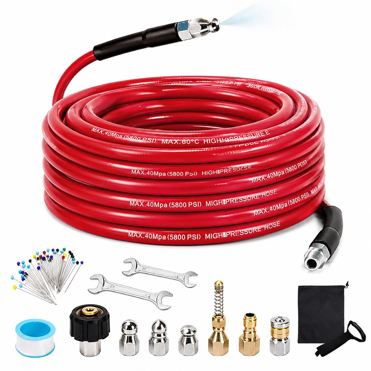 SEPLY vista frontal del kit completo mostrando todos los componentes y beneficios