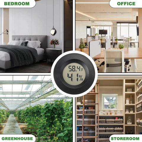 Serundo Auto en salón sobre estantería, supervisión discreta y constante del clima