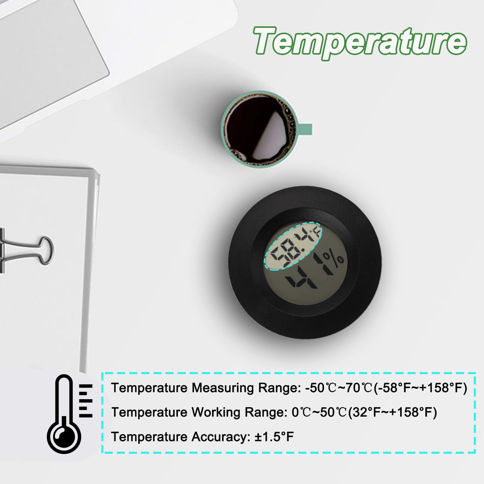 Serundo Auto primer plano del sensor, respuesta rápida ante cambios ambientales