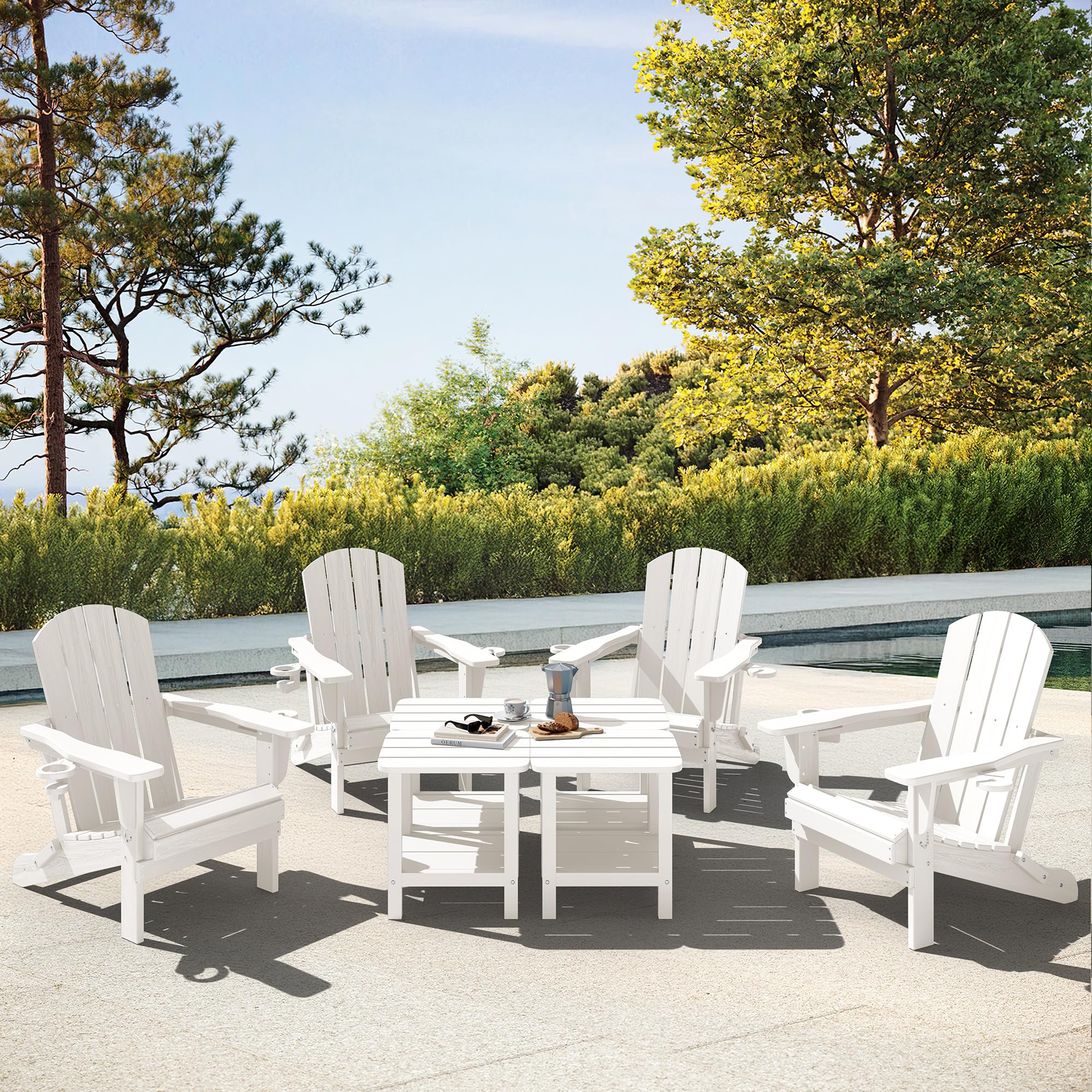 SERWALL mesa en terraza aporta estilo y funcionalidad