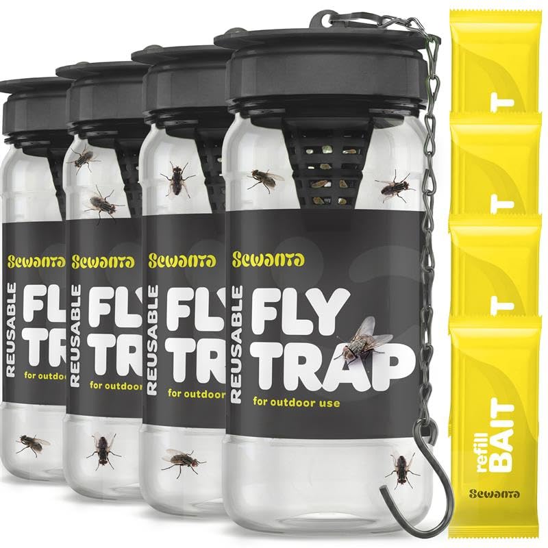 SEWANTA embalaje pack de 4 con instrucciones, solución para múltiples zonas