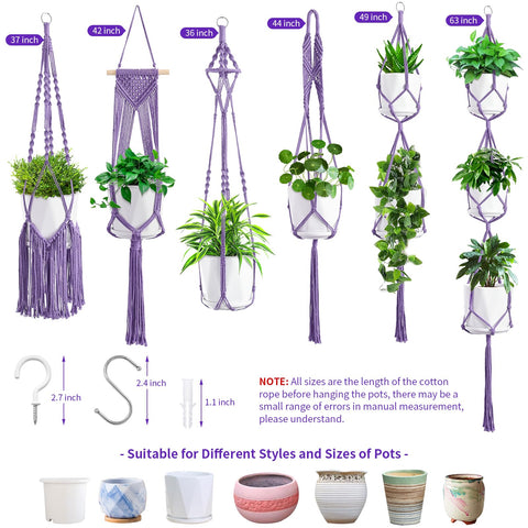 SFENNGPET planta colgada en balcón creando ambiente boho y ahorro de espacio