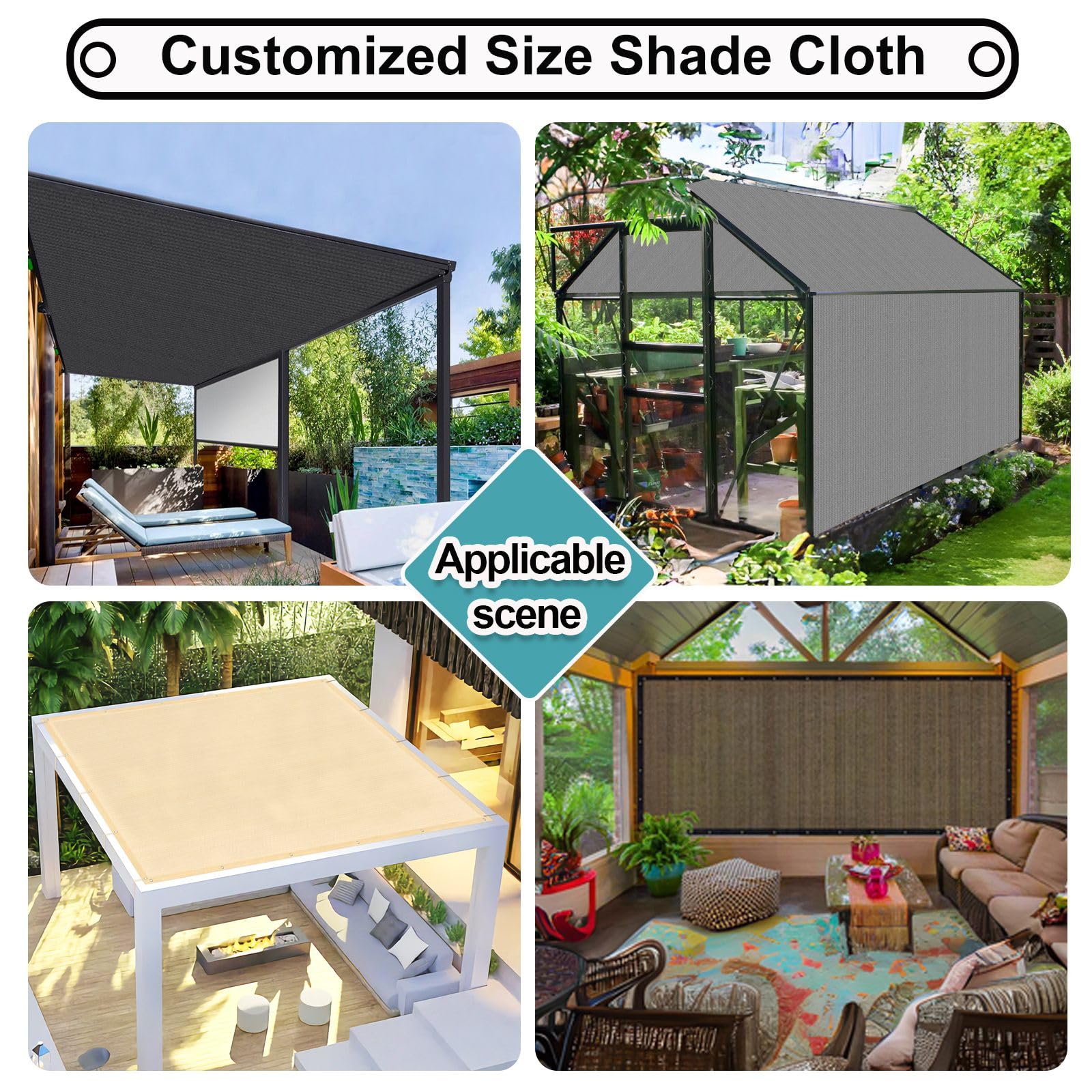 Shade&Beyond escena lifestyle en jardín mostrando confort y protección solar