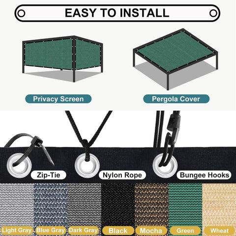 Shade&Beyond lona instalada en jardín protegiendo plantas y creando sombra
