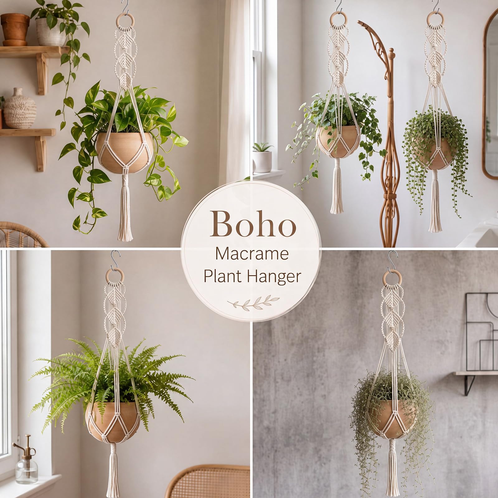 Shappy ambientación boho en habitación resaltando calidez y decoración