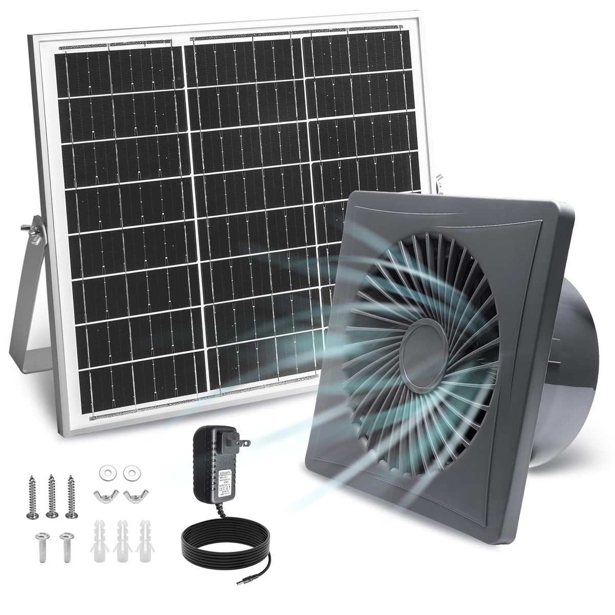 SHENVITASO panel solar 25W vista frontal, alto rendimiento y resistencia