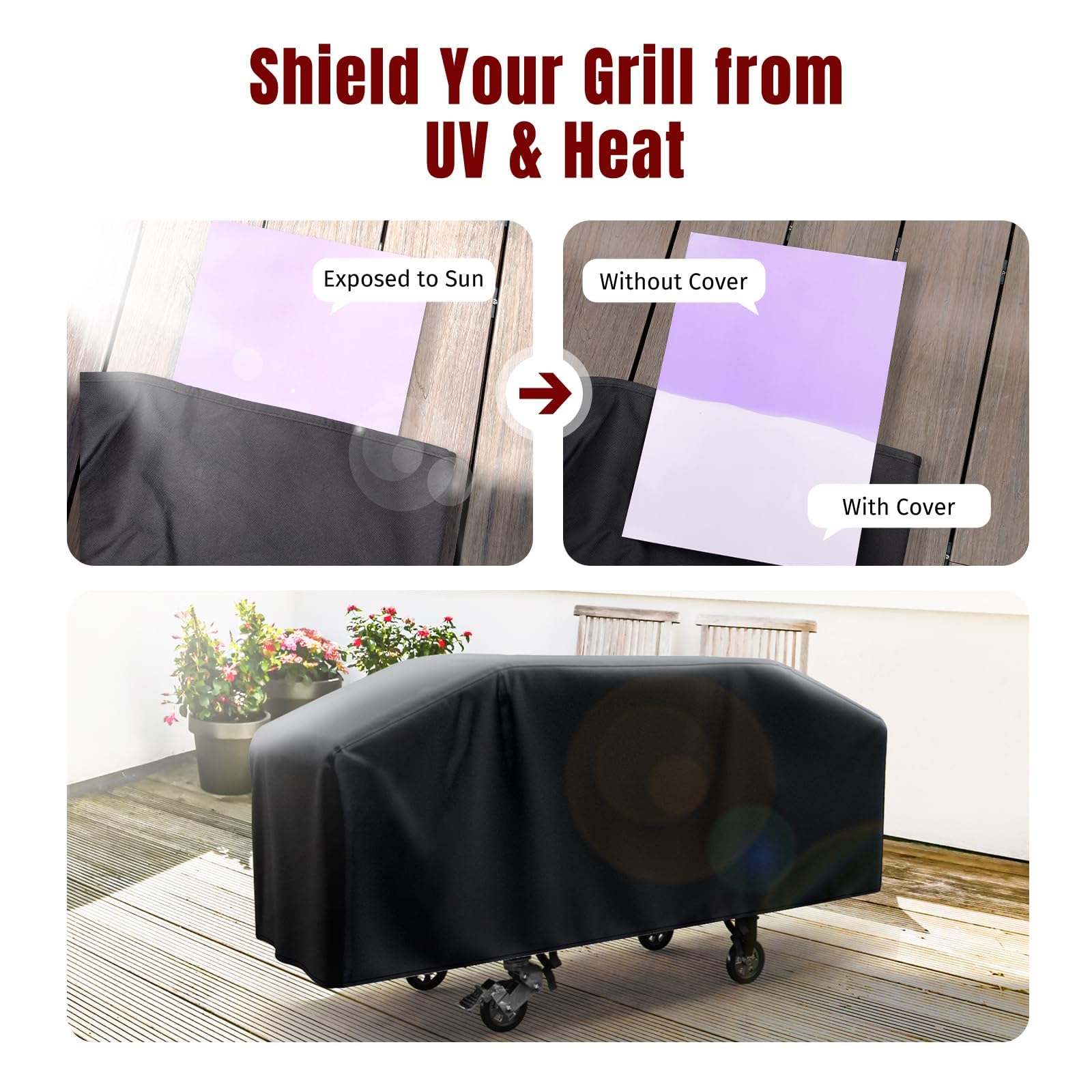 SHINESTAR forro interior plateado que refleja rayos UV