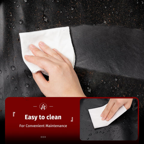 SHINESTAR funda sobre griddle en lluvia evitando corrosión