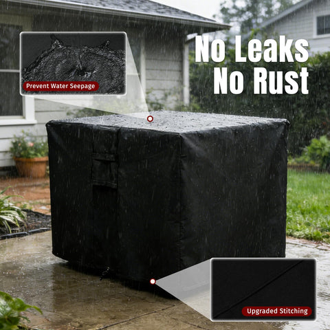 SHINESTAR en uso sobre fire pit patio protege contra lluvia y viento