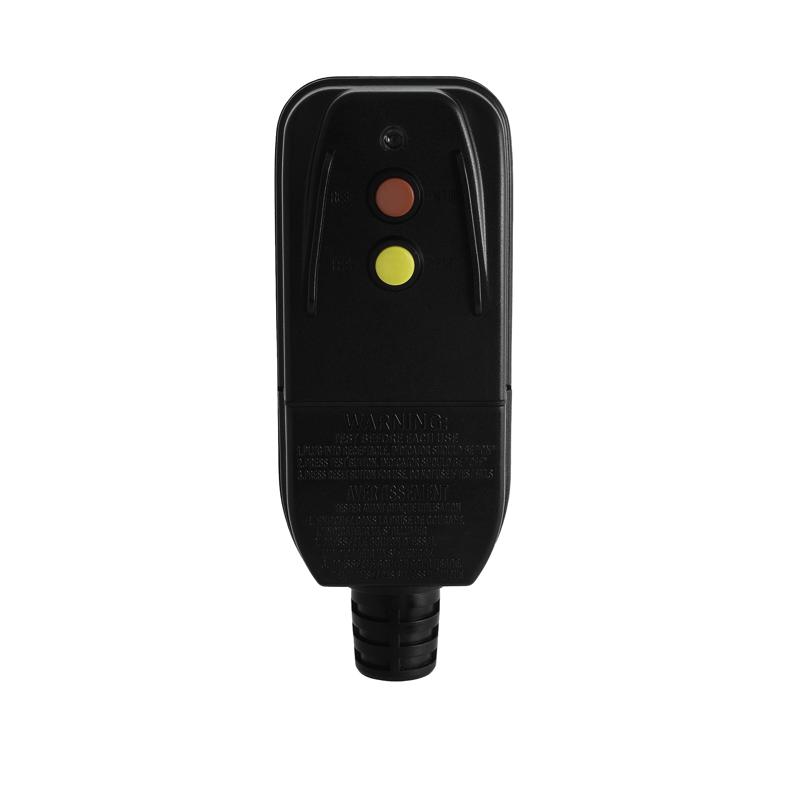 ShockGuard enchufe frontal empaque seguridad visible