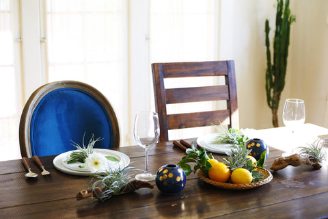 Shop Succulents etiqueta con garantía indicando origen en San Diego y cuidado confiable
