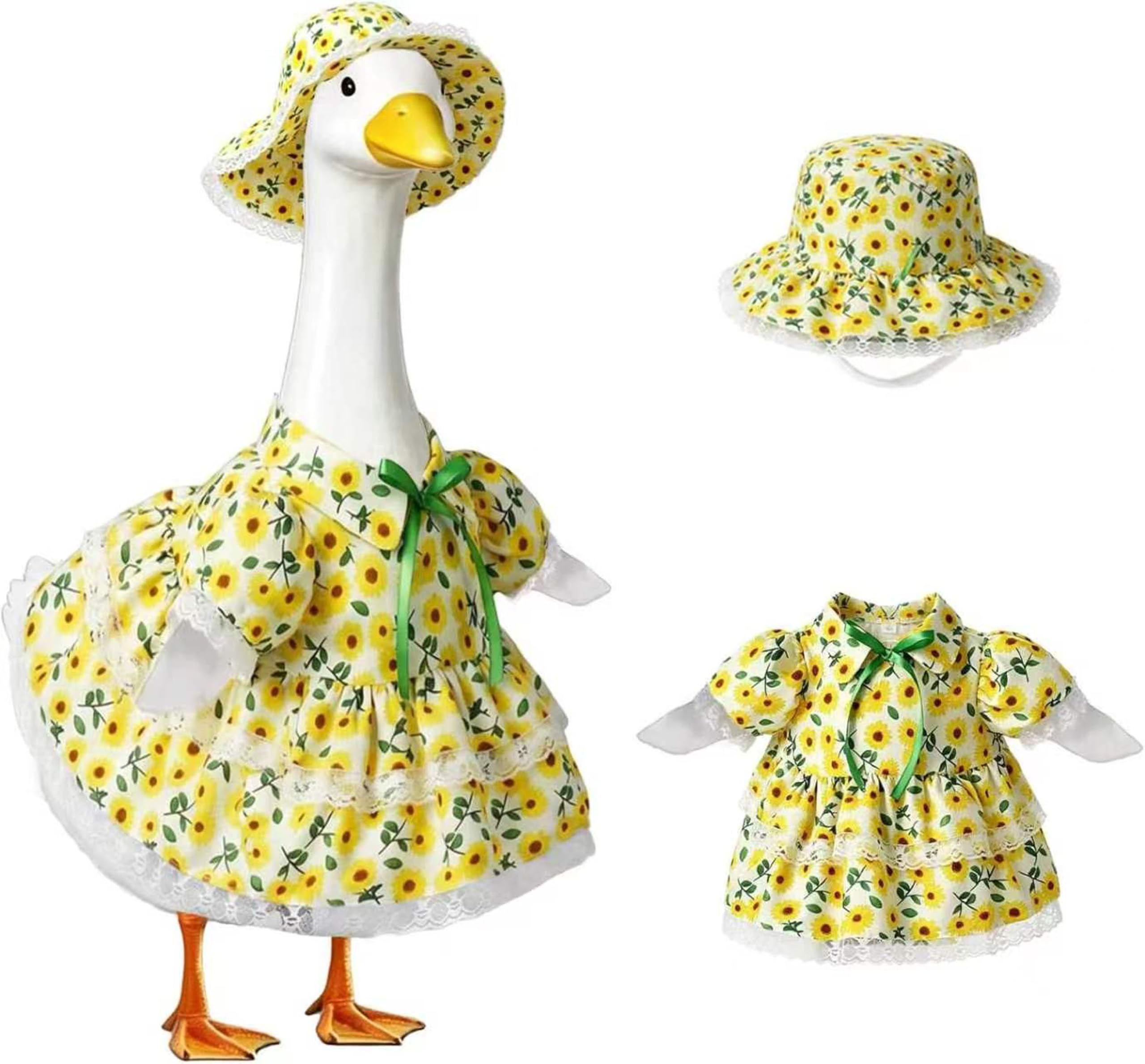 shpipa vestido frontal en ganso de porche, añade bienvenida alegre