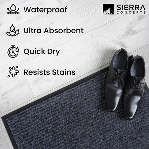Sierra Concepts manguera enjuagando felpudo para limpieza sencilla