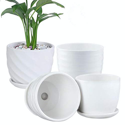 sietpoek maceta frontal blanca con diseño moderno y acabado pulido