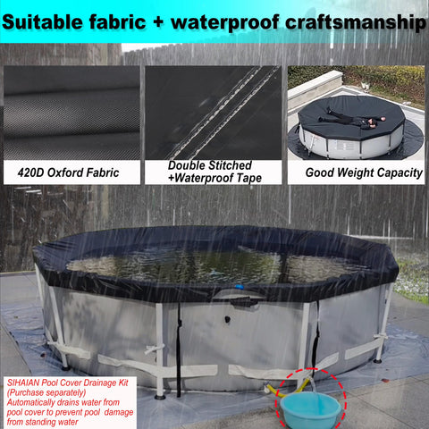 SIHAIAN costura doble y sellado impermeable que aumenta durabilidad