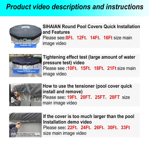 SIHAIAN cubierta instalada que reduce mantenimiento de la piscina