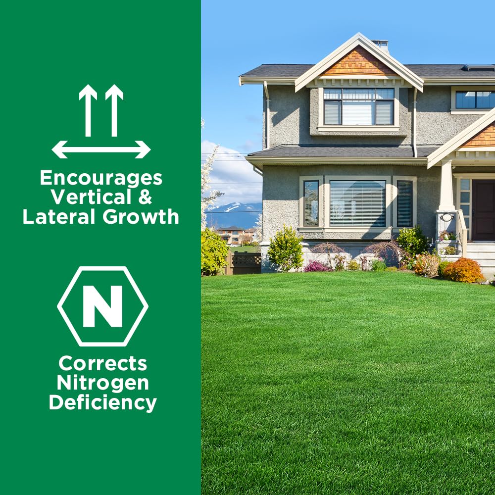 Simple Lawn Solutions rociador en uso sobre césped para respuesta rápida