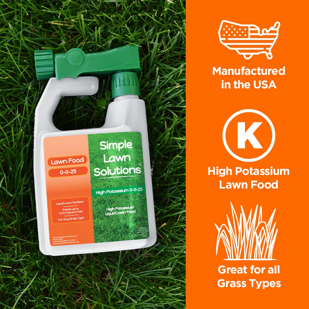 Simple Lawn Solutions aplicando en césped, cobertura uniforme rápida