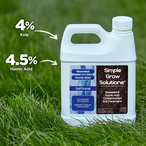 Simple Lawn Solutions aplicación con manguera para cubrimiento uniforme
