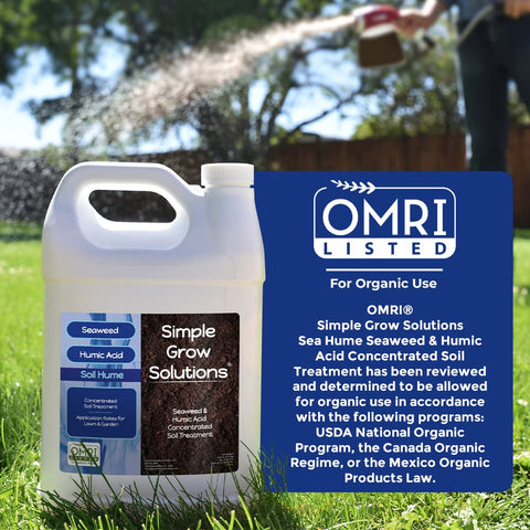 Simple Lawn Solutions aplicación con regadera mejora absorción