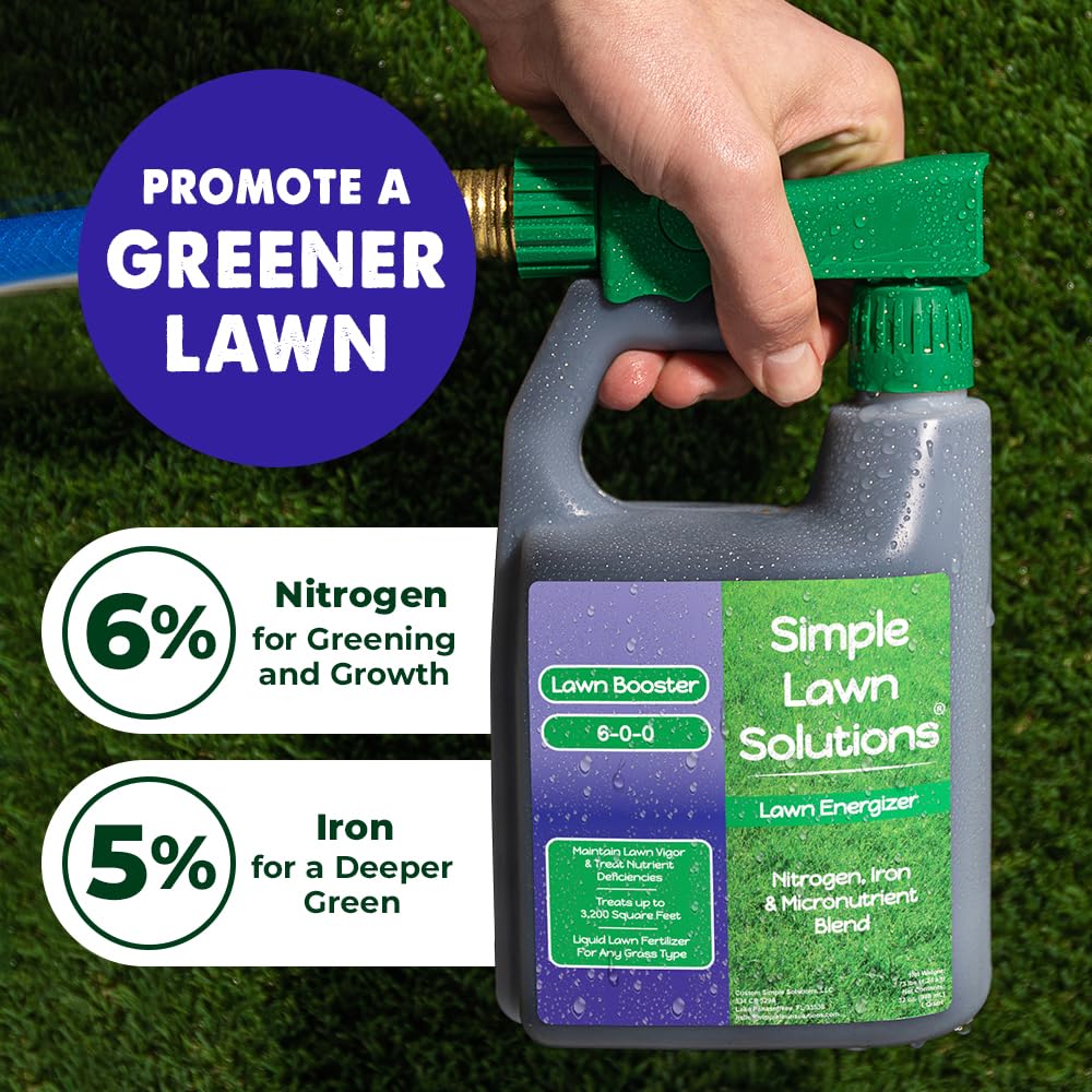 Simple Lawn Solutions aplicador de manguera listo para uso práctico