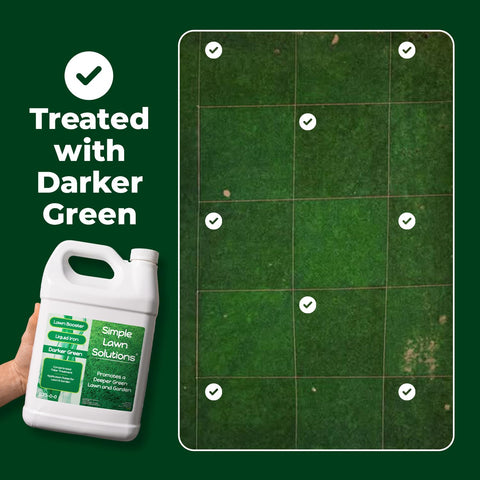 Simple Lawn Solutions uso en maceta para corregir deficiencia de hierro