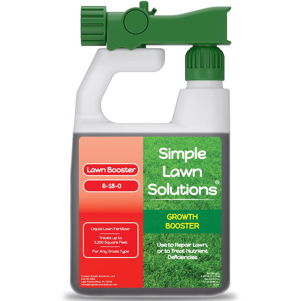 Simple Lawn Solutions envase frontal 32 oz listo para rociar, aplicación fácil