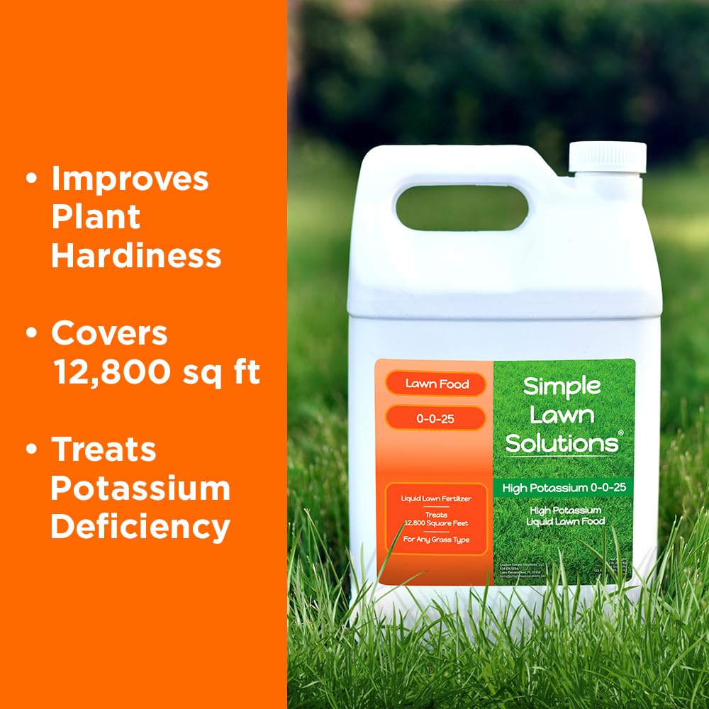 Simple Lawn Solutions aplicado con rociador de manguera, cubre y facilita la aplicación
