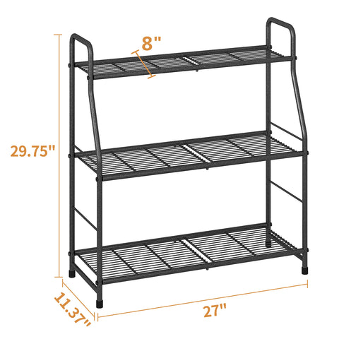 Simple Trending comparativa de tamaño junto a una silla para referencia