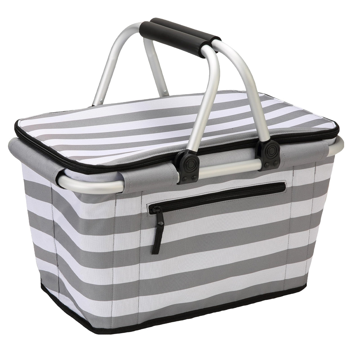 SIYUAN vista frontal de la cesta 30L, capacidad y diseño práctico