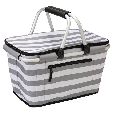 SIYUAN vista frontal de la cesta 30L, capacidad y diseño práctico