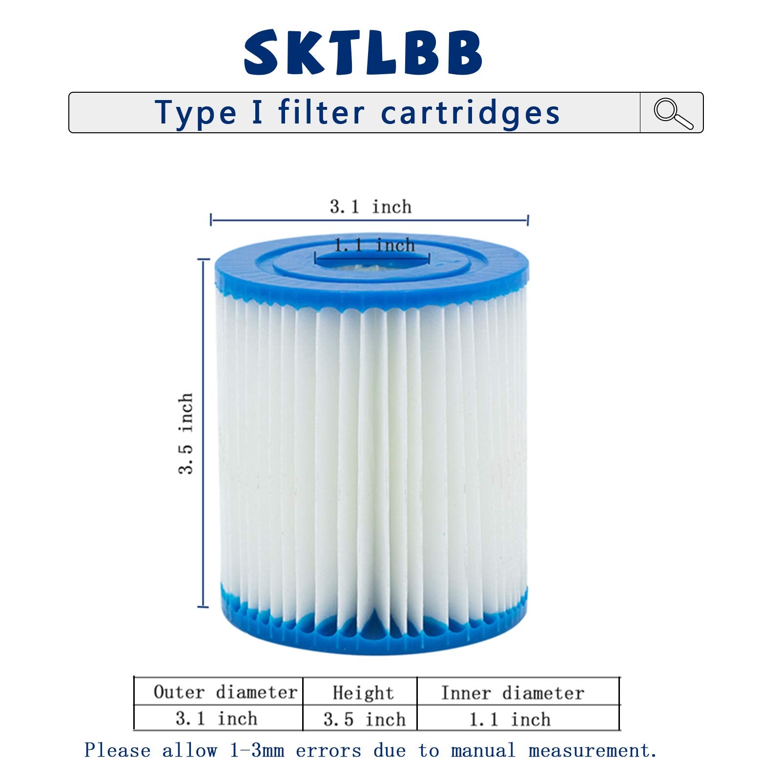SKTLBB filtro Tipo I detalle de la textura Dacron que facilita limpieza