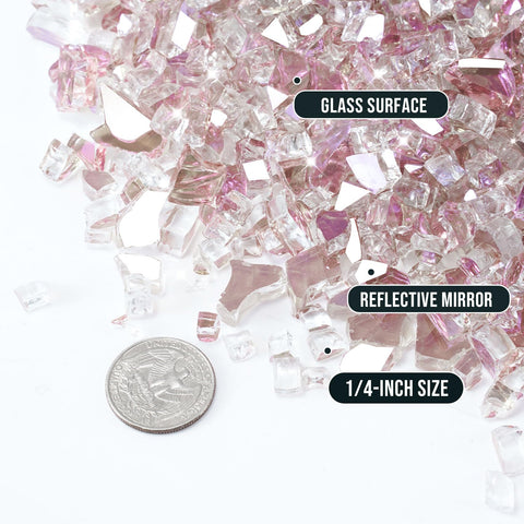 Skyflame primer plano del respaldo reflectante que intensifica las llamas