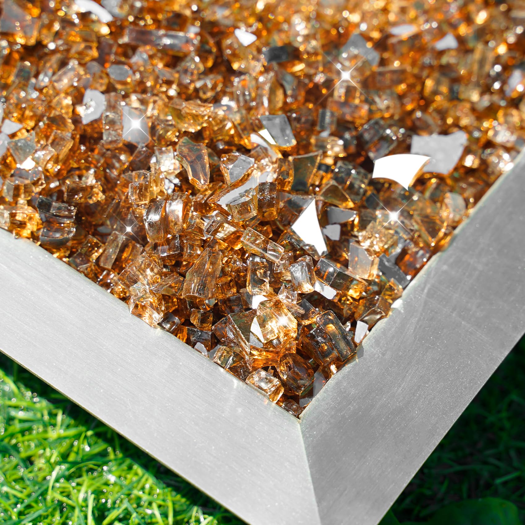 Skyflame etiqueta con información del producto y especificaciones claras