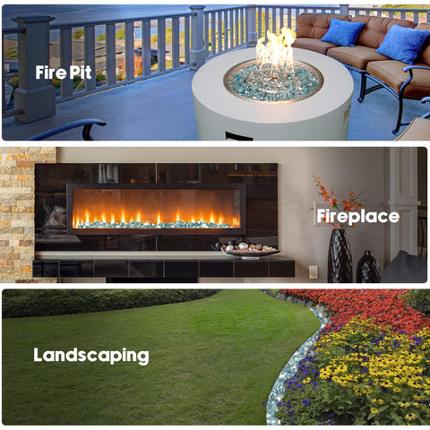 Skyflame en jardín decorativo, transforma espacios exteriores