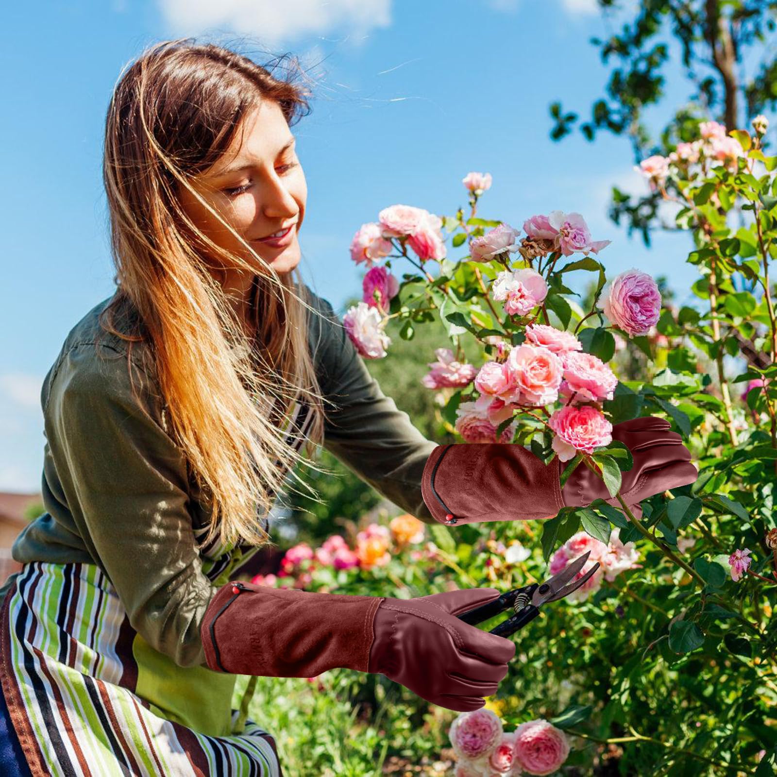 SLARMOR empaque y guantes como regalo práctico para jardineros