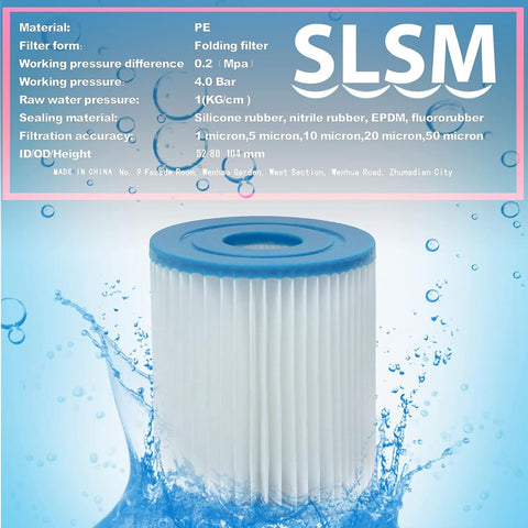 SLSM cartucho junto a una regla para visualizar tamaño compacto