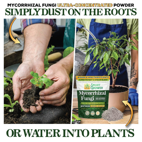 Smart Grower etiqueta informativa con ingredientes y modo de uso claro