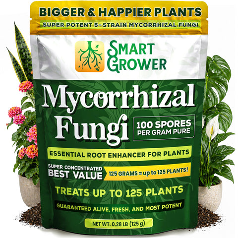 Smart Grower frente del paquete mostrando etiqueta y cantidad beneficioso