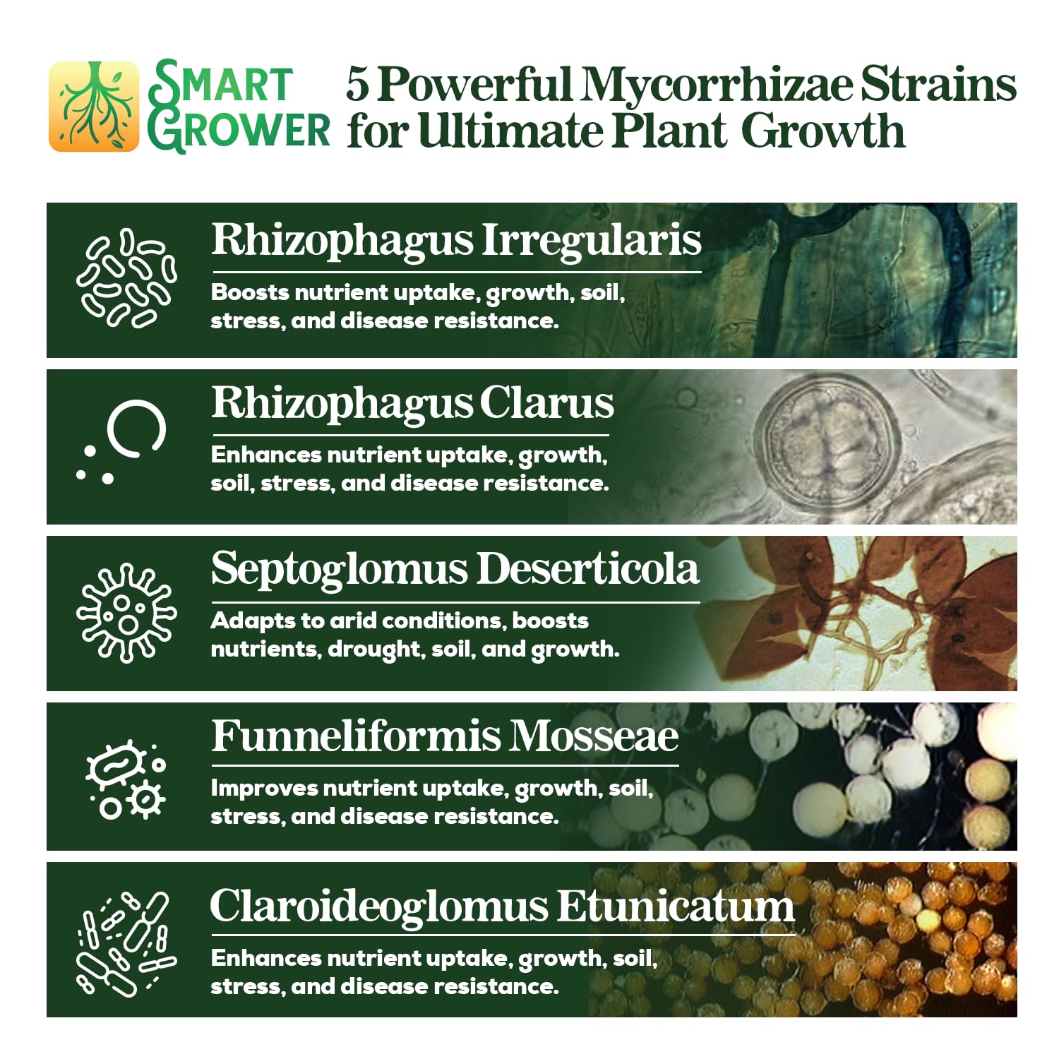 Smart Grower textura en polvo fino que facilita mezcla y aplicación