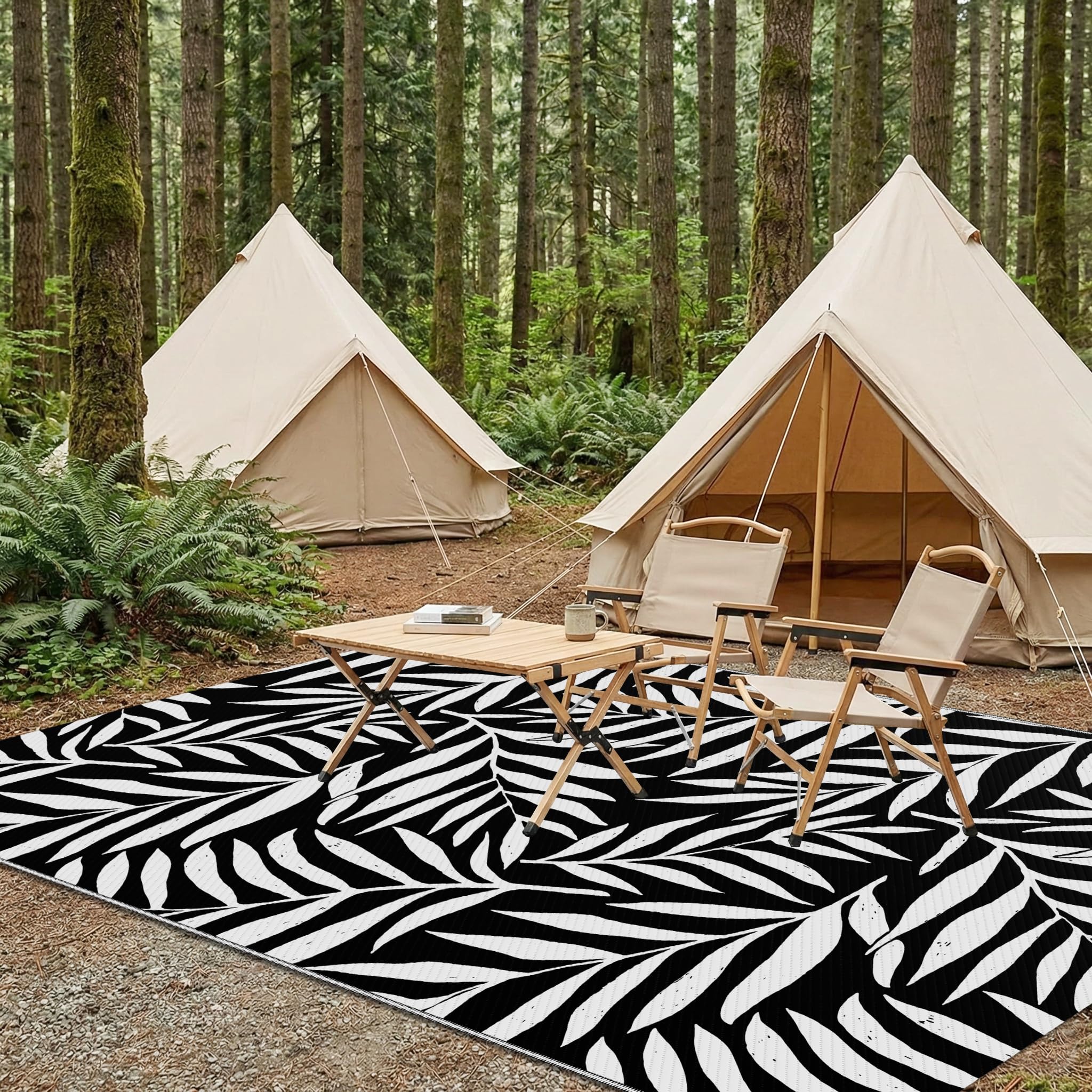 Smiry alfombra en picnic con bolsa que facilita transporte y guardado