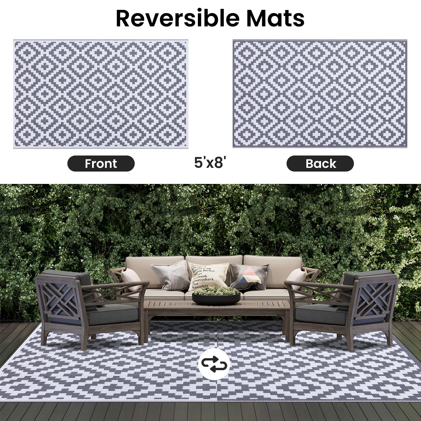 Smiry reversibilidad mostrando ambas caras, versatilidad de estilo