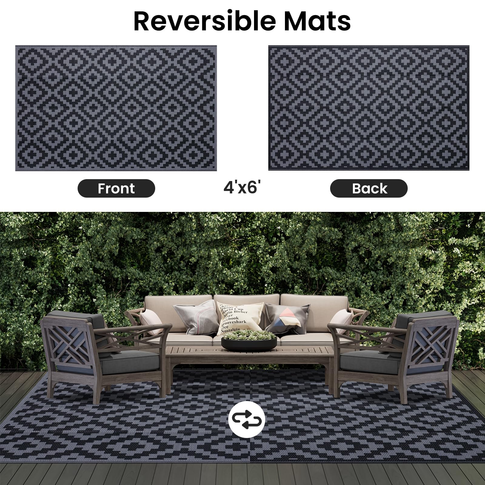 Smiry lado reversible con diferente motivo, ofrece dos opciones de estilo