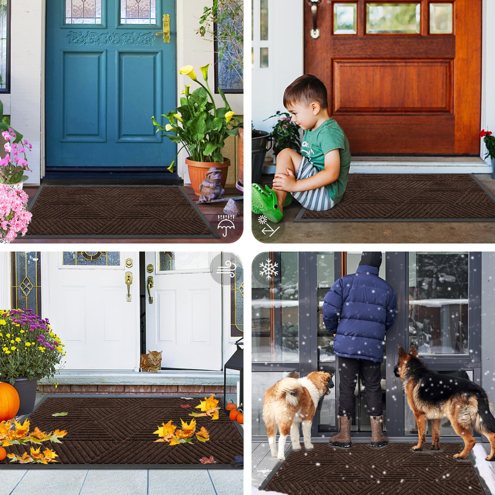 Smiry escenario de porche decorado mostrando uso estético y funcional
