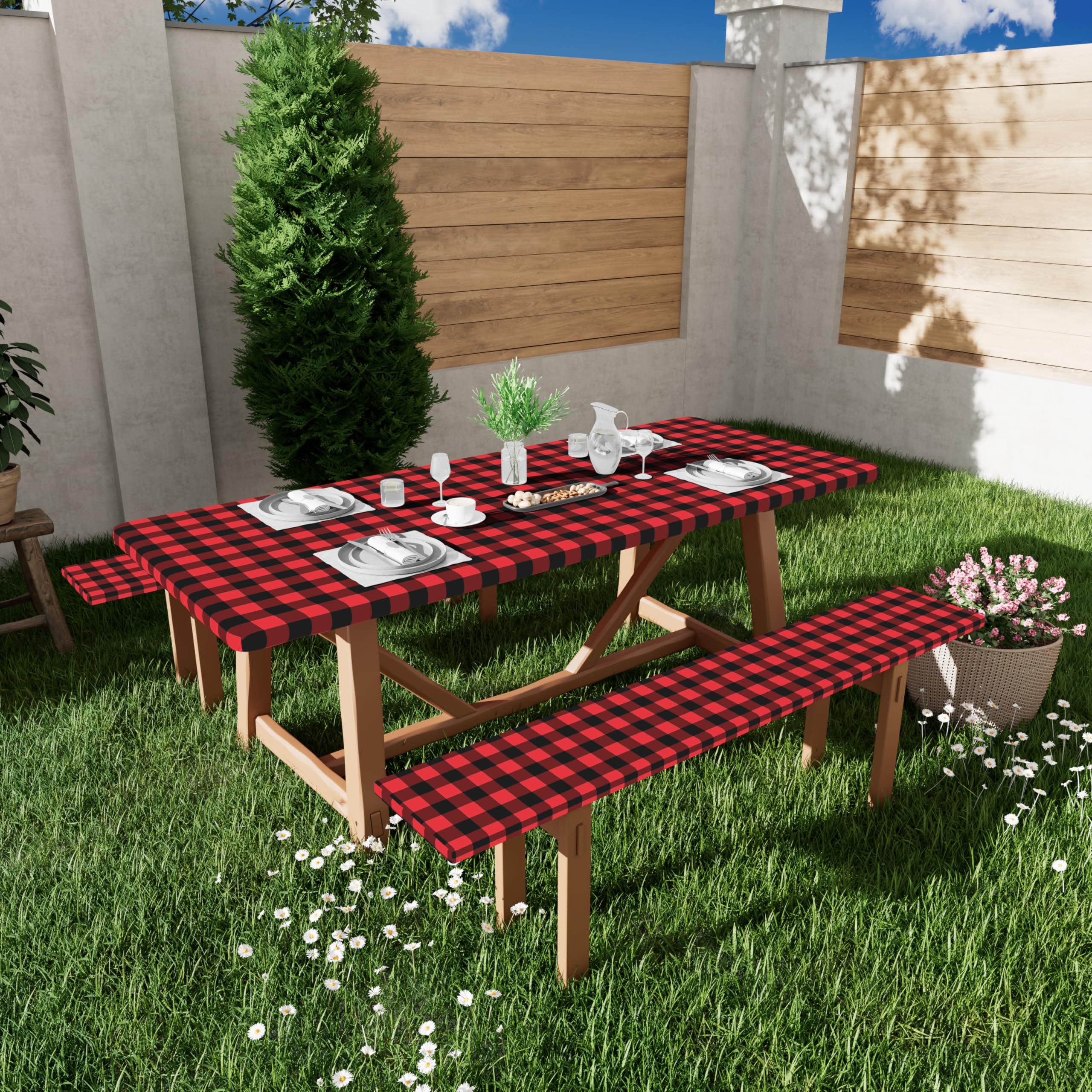 Smiry comparación de tamaño con mesa, ajuste para 72"