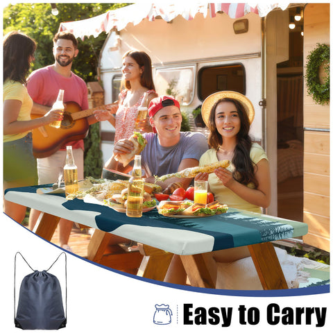 Smiry set plegado dentro de bolsa de transporte para camping portátil
