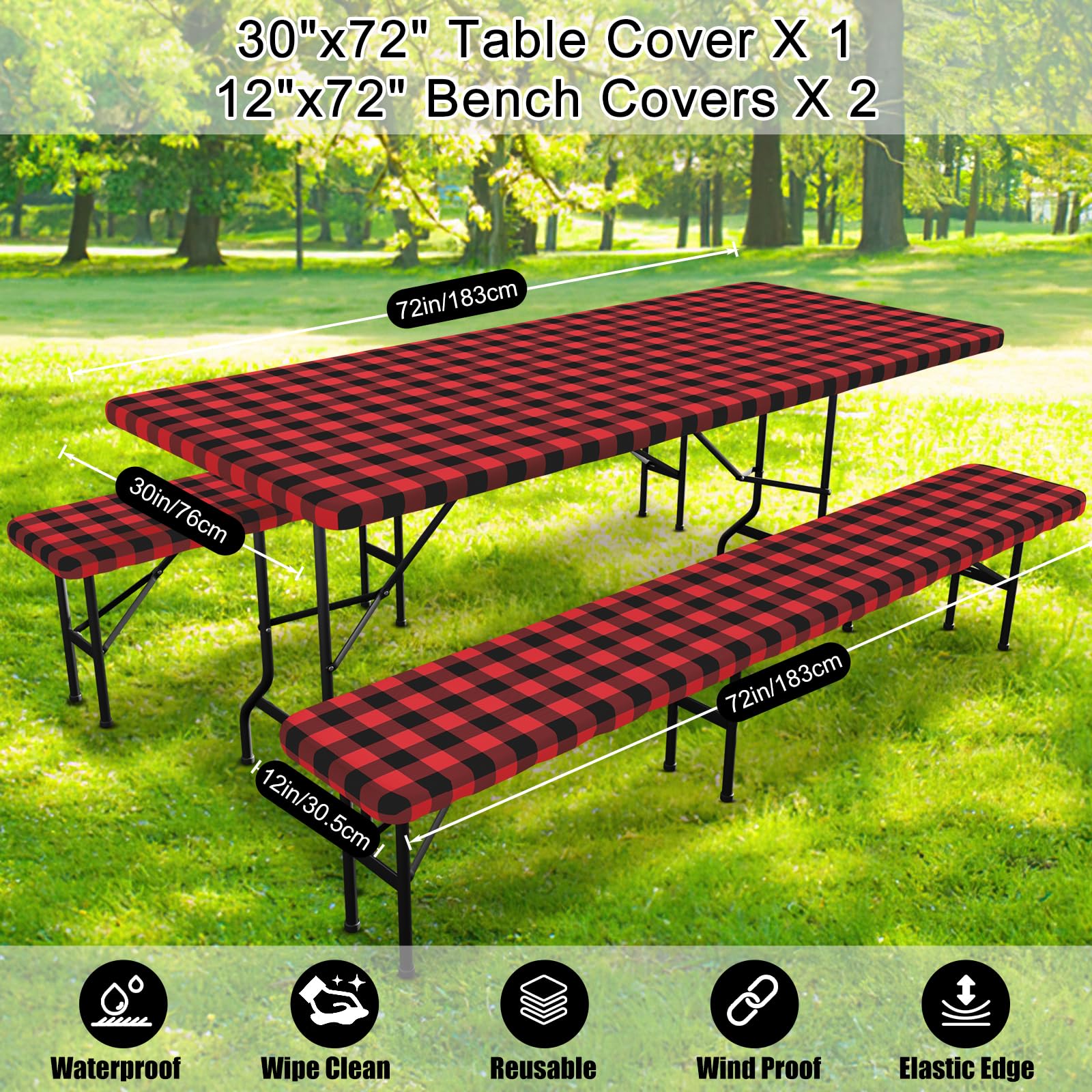 Smiry detalle del diseño buffalo plaid, estilo clásico